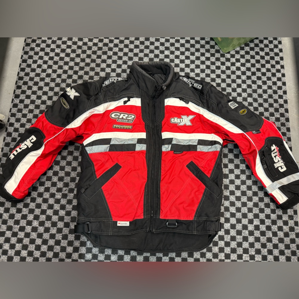 Castle X Men's Red and Black Performance Jacket